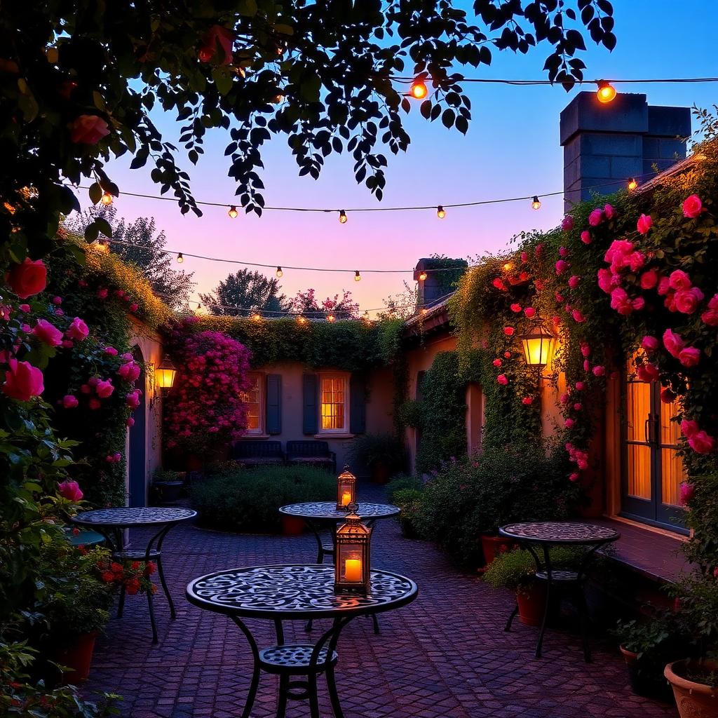 Jardin du soir